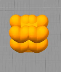 مدل سه بعدی قلب 4تایی  (STL)