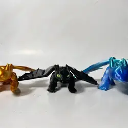 مدل سه بعدی اژدهای خشم شب (بی دندون) (stl)