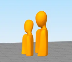 مدل سه بعدی مجسمه آغوش (STL)