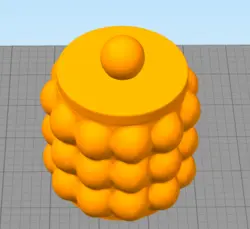 مدل سه بعدی بانکه توپی کد 02 (Obj)