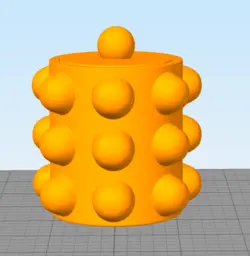 مدل سه بعدی بانکه توپی کد 01 (Obj)