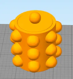 مدل سه بعدی بانکه توپی کد 01 (Obj)