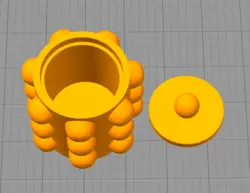 مدل سه بعدی بانکه توپی کد 01 (Obj)