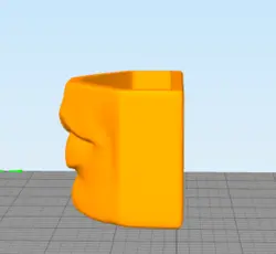 مدل سه بعدی گلدان لب (STL)