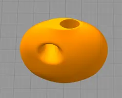 مدل سه بعدی گلدان کد 018 (STL)