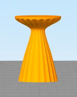 مدل سه بعدی پایه نگهدارنده شمع کد 017