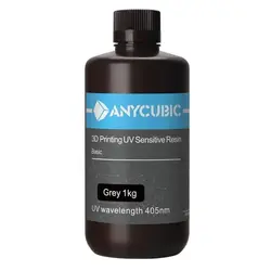 رزین استاندارد خاکستری برند انیکیوبیک Anycubic Resin Standard