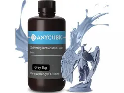 رزین استاندارد خاکستری برند انیکیوبیک Anycubic Resin Standard