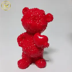 بیس خام قالبسازی طرح خرس ولنتاین