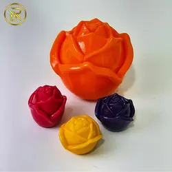 بیس خام قالبسازی طرح گل رز