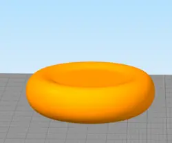 مدل سه بعدی ظرف گرد هفت سین (STL)