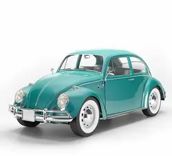 مدل سه بعدی فولکس واگن قورباغه ای (obj)