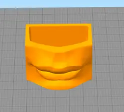 مدل سه بعدی گلدان لب کد02 (STL)