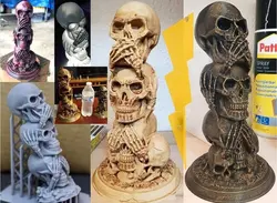 مدل سه بعدی اسکلت تزئینی (stl)