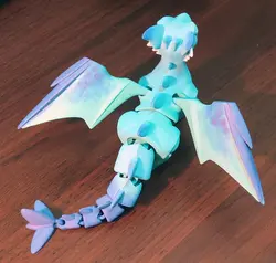 مدل سه بعدی اژدهای طوفان (stl)