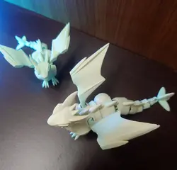 مدل سه بعدی اژدهای طوفان (stl)