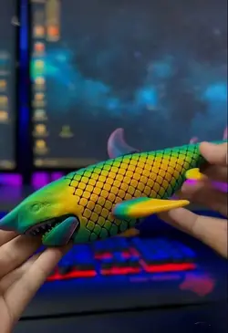 مدل سه بعدی کوسه سفید بزرگ (STL)