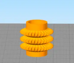 مدل سه بعدی جاوارمر حلقه ای طرحدار (STL)