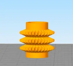 مدل سه بعدی جاوارمر حلقه ای طرحدار (STL)