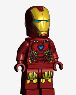 مدل سه بعدی لگو مرد آهنی (stl)