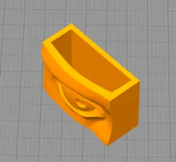 مدل سه بعدی گلدان چشم (STL)