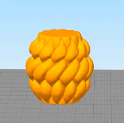 مدل سه بعدی شمع طرح گیس (STL)