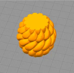 مدل سه بعدی شمع طرح گیس (STL)