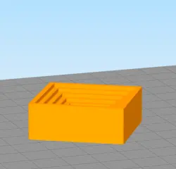 مدل سه بعدی جااکسسوری طرح پلکانی کد03 (STL)