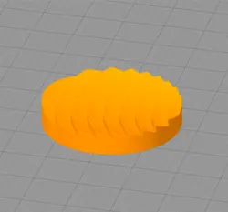 مدل سه بعدی جاصابونی گرد شیاردار (STL)