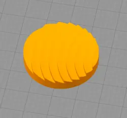 مدل سه بعدی جاصابونی گرد شیاردار (STL)