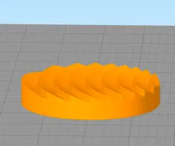 مدل سه بعدی جاصابونی گرد شیاردار (STL)