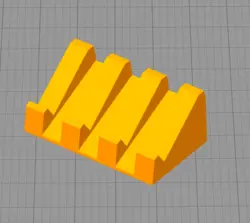 مدل سه بعدی جاصابونی شیبدار (STL)