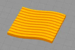 مدل سه بعدی کفی شیاردار (STL)