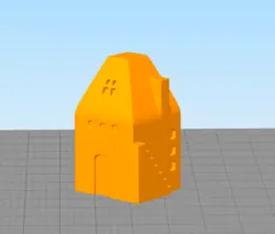 مدل سه بعدی شمع کلبه (STL)