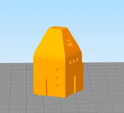 مدل سه بعدی شمع کلبه (STL)