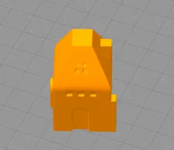 مدل سه بعدی شمع کلبه (STL)