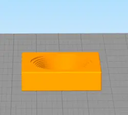 مدل سه بعدی زیرسیگاری طرح پلکانی (STL)