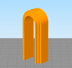 مدل سه بعدی گلجای طرح رنگین کمان (STL)