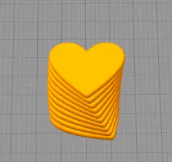 مدل سه بعدی طرح قلب کد01 (STL)