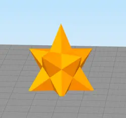 مدل سه بعدی شمع ستاره (STL)