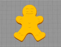 مدل سه بعدی طرح زنجبیل (STL)