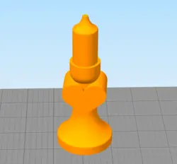 مدل سه بعدی استوانه قلبی (STL)