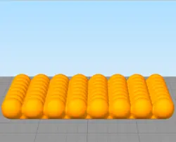 مدل سه بعدی کفی توپی (Obj)