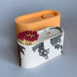 مدل سه بعدی بیس و پس قالب حرفه ای سنگ مصنوعی (STL)