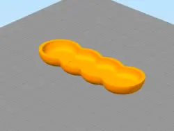 مدل سه بعدی جاعودی طرح ابری(STL)