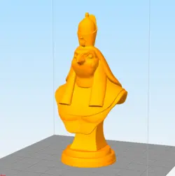 مدل سه بعدی مجسمه خدای مصر (STL)