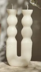 مدل سه بعدی شمع یو مارپیچ (STL)