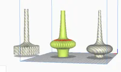مدل سه بعدی ست سه عددی شمع کوزه ای (STL)