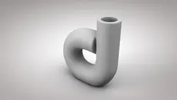 مدل سه بعدی گلدان کد 019 (STL)