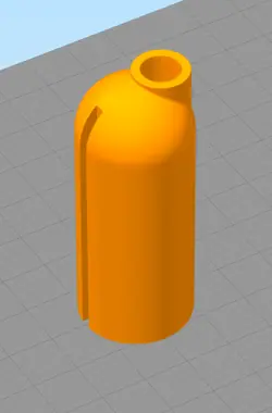 مدل سه بعدی گلدان کد 017 (STL)